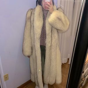 VINTAGE Real Fur Coat